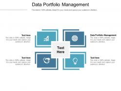 Data portfolio management ppt powerpoint presentation styles mockup cpb