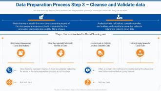 Data preparation process step 3 validate data effective data preparation to make data accessible