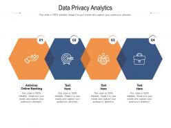 Data privacy analytics ppt powerpoint presentation gallery cpb
