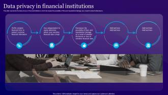Data Privacy In Financial Institutions Information Privacy Ppt Infographics Background Images