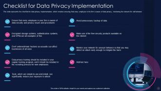 Data Privacy IT Powerpoint Presentation Slides