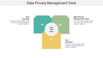 Data Privacy Management Tools Ppt Powerpoint Presentation Infographic Design Cpb