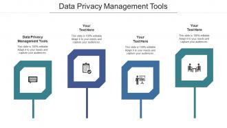 Data privacy management tools ppt powerpoint presentation summary graphics cpb