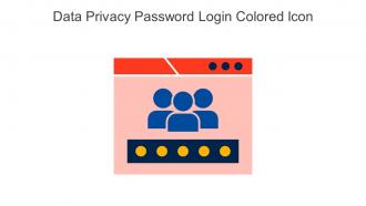 Data Privacy Password Login Colored Icon In Powerpoint Pptx Png And Editable Eps Format