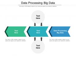 Data processing big data ppt powerpoint presentation infographic template file formats cpb