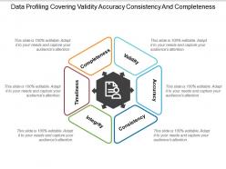 Data profiling covering validity accuracy consistency and completeness