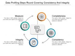 Data profiling steps round covering consistency and integrity