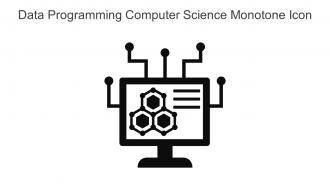 Data Programming Computer Science Monotone Icon In Powerpoint Pptx Png ...