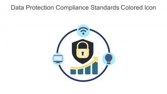 Data Protection Compliance Standards Colored Icon In Powerpoint Pptx Png And Editable Eps Format