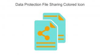 Data Protection File Sharing Colored Icon In Powerpoint Pptx Png And Editable Eps Format
