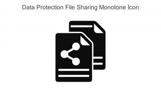 Data Protection File Sharing Monotone Icon In Powerpoint Pptx Png And Editable Eps Format