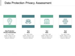 Data protection privacy assessment ppt powerpoint presentation show clipart images cpb