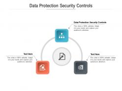 Data protection security controls ppt powerpoint presentation show influencers cpb