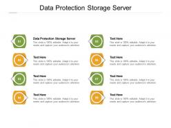 Data protection storage server ppt powerpoint presentation visuals cpb