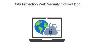 Data Protection Web Security Colored Icon In Powerpoint Pptx Png And Editable Eps Format