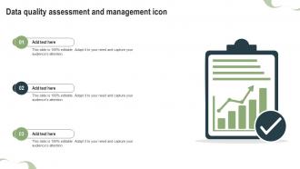 Data Quality Assessment And Management Icon
