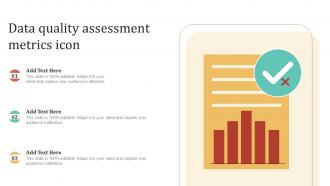 Data Quality Assessment Metrics Icon