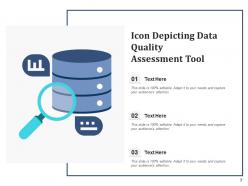 Data Quality Icon Assessment Security Certificate Verification Evaluation