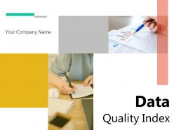 Data Quality Index Category Document Performance Certification Product Dashboard