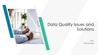Data Quality Issues And Solutions PPT Example AT