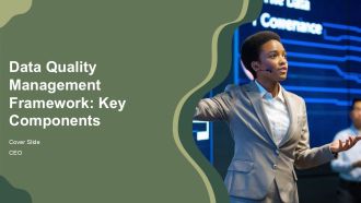 Data Quality Management Framework Key Components PPT PowerPoint AT