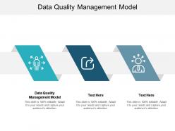 Data quality management model ppt powerpoint presentation slides example cpb