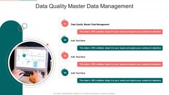 Data Quality Master Data Management In Powerpoint And Google Slides Cpb
