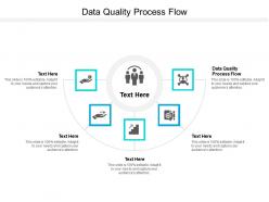 Data quality process flow ppt powerpoint presentation infographics display cpb
