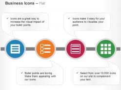 Data record business data management pictogram ppt icons graphics