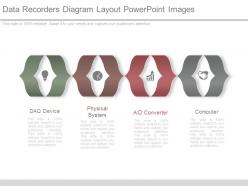 Data recorders diagram layout powerpoint images