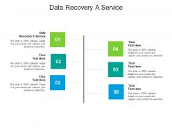 Data recovery a service ppt powerpoint presentation portfolio sample cpb