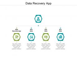 Data recovery app ppt powerpoint presentation slides visual aids cpb