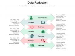 Data redaction ppt powerpoint presentation outline pictures cpb