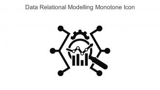 Data Relational Modelling Monotone Icon In Powerpoint Pptx Png And Editable Eps Format