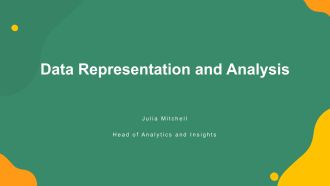 Data Representation And Analysis PPT Summary VA