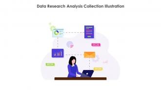 Data Research Analysis Collection Illustration
