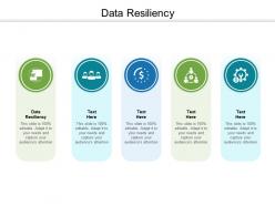 Data resiliency ppt powerpoint presentation show good cpb