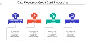 Data Resources Credit Card Processing Ppt Powerpoint Presentation Infographics Cpb