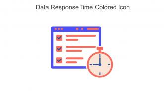 Data Response Time Colored Icon In Powerpoint Pptx Png And Editable Eps Format