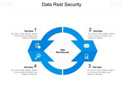 Data rest security ppt powerpoint presentation model guide cpb