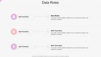 Data Roles In Powerpoint And Google Slides Cpb