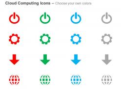 Data safety settings upload download ppt icons graphics