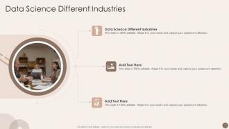 Data Science Different Industries In Powerpoint And Google Slides Cpb