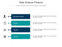 Data science finance ppt powerpoint presentation show gridlines cpb