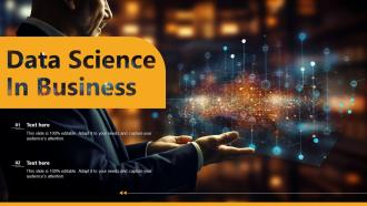 Data Science In Business Ppt Powerpoint Presentation Infographics Grid