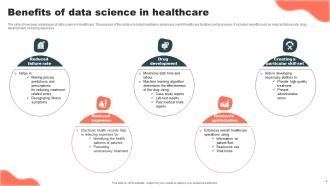 Data Science In Healthcare Powerpoint Ppt Template Bundles Template Content Ready