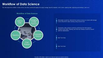 Data science it workflow of data science
