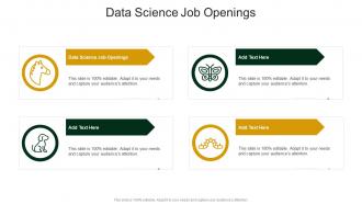 Data Science Job Openings In Powerpoint And Google Slides Cpb