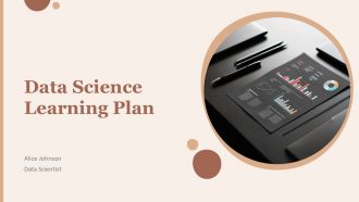 Data Science Learning Plan PPT Graphics ACP