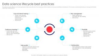 Data Science Lifecycle Best Practices